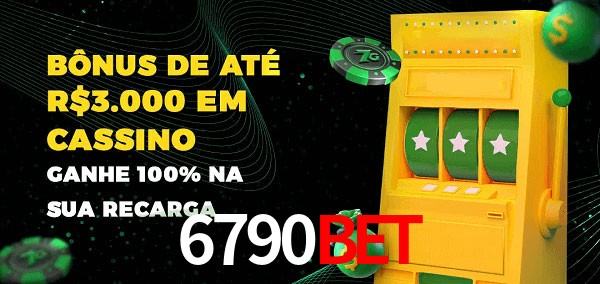6790bet melhor bônus de depósito